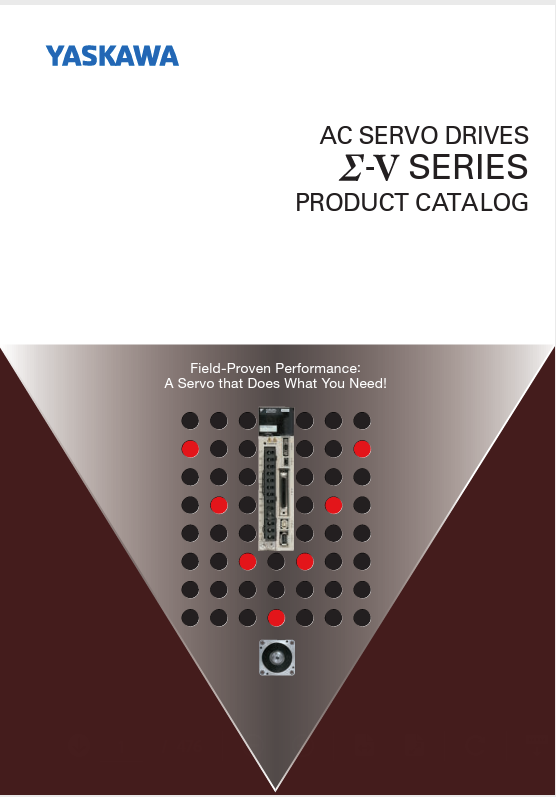 AC SEVO DRIVES SIGMA-V SERIES PRODUCT CATALOG